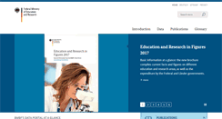 Desktop Screenshot of datenportal.bmbf.de